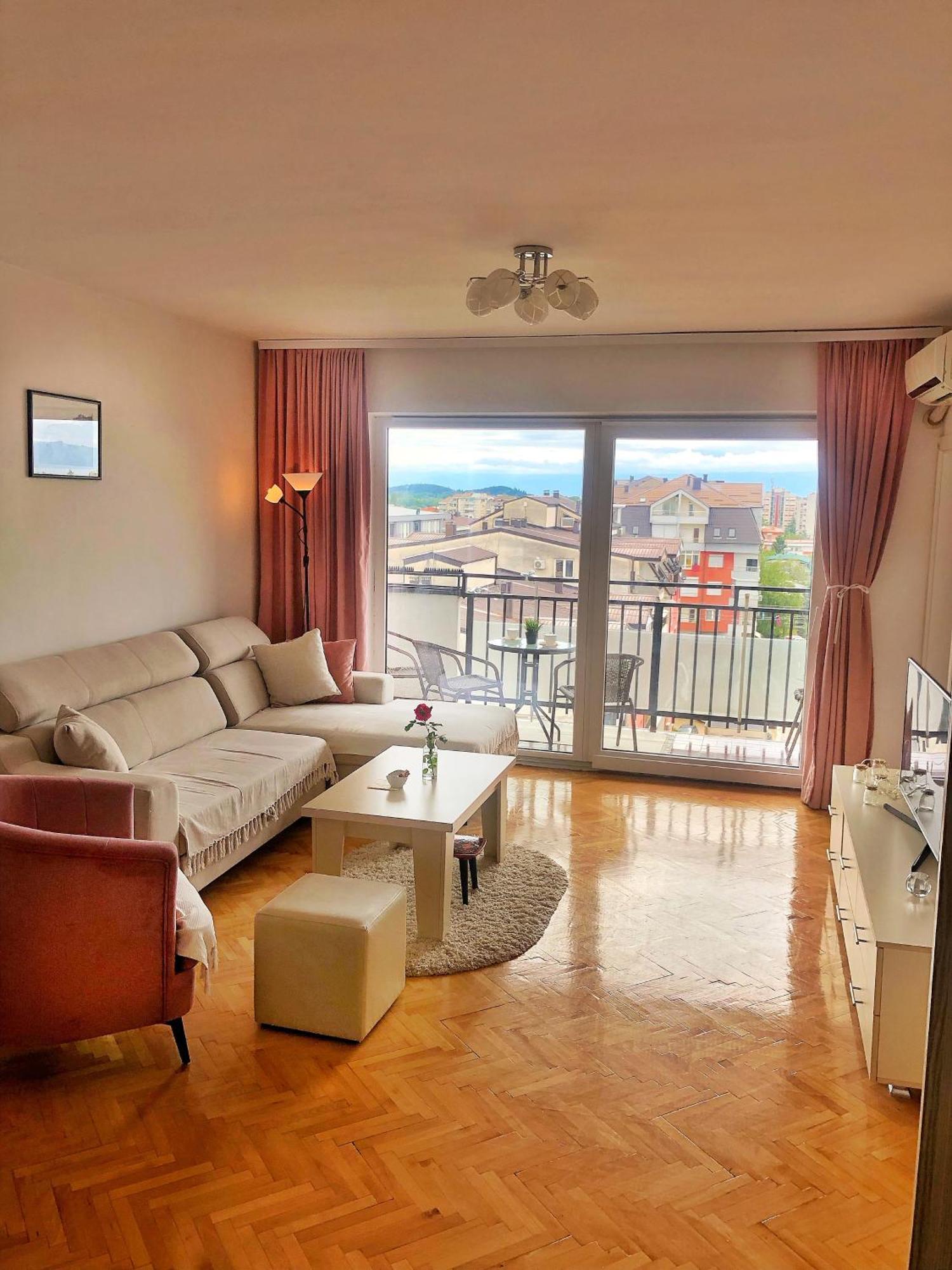 Nadia Apartment Ohrid With Lake View Dış mekan fotoğraf