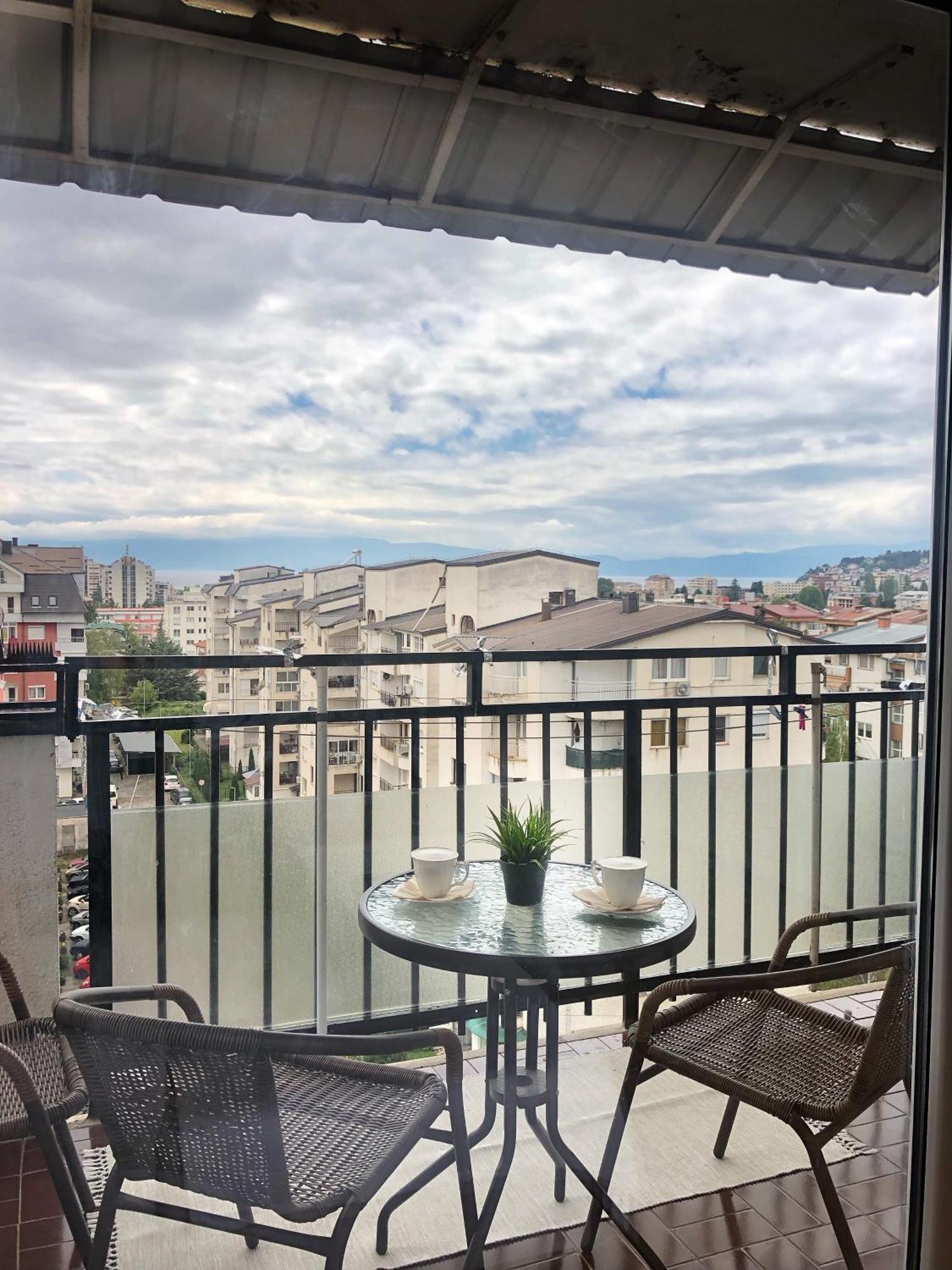Nadia Apartment Ohrid With Lake View Dış mekan fotoğraf