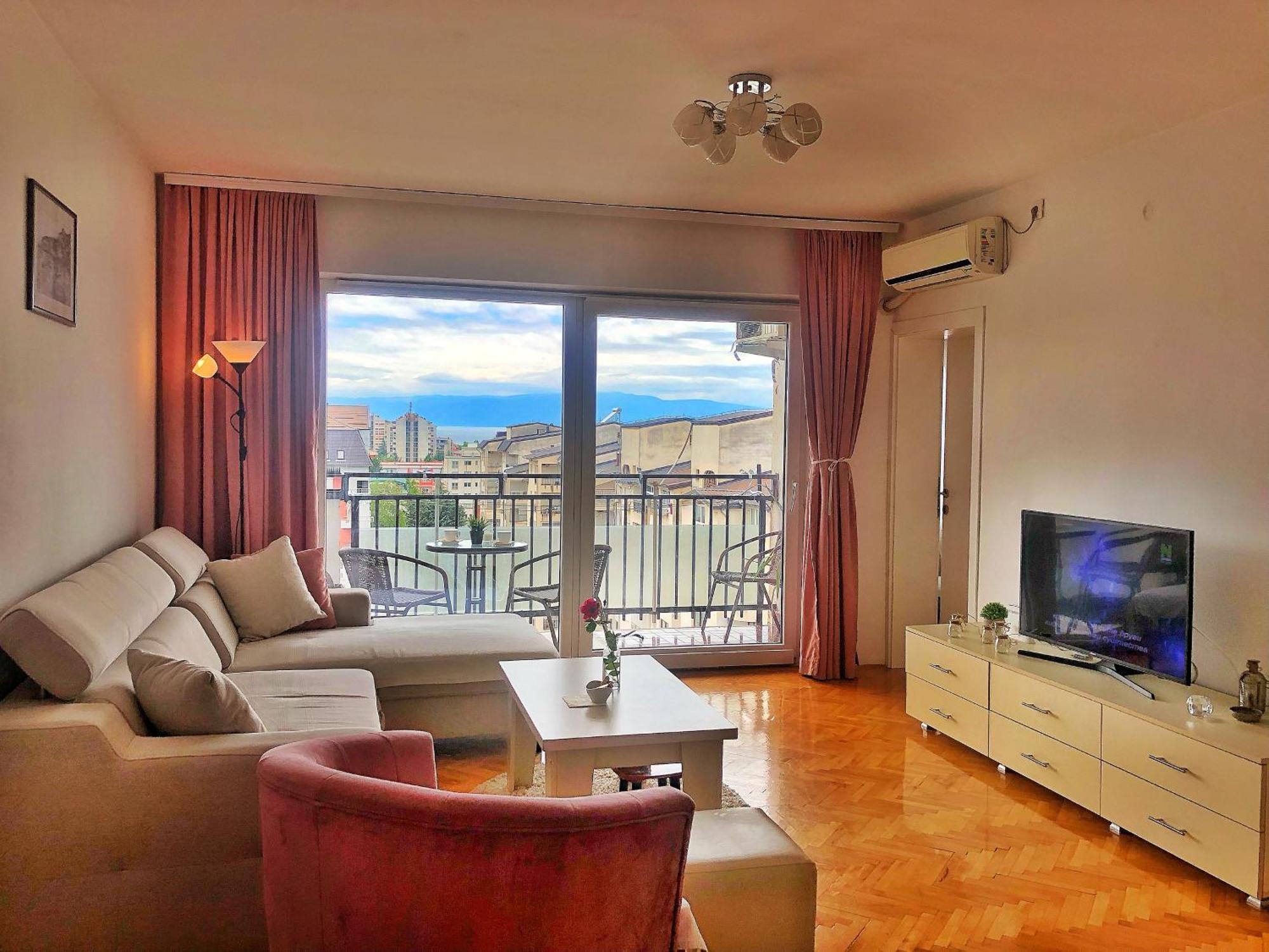 Nadia Apartment Ohrid With Lake View Dış mekan fotoğraf